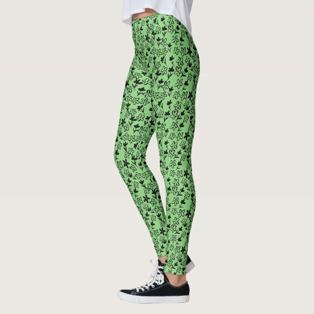 flower leggings (Left)