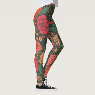 flower leggings