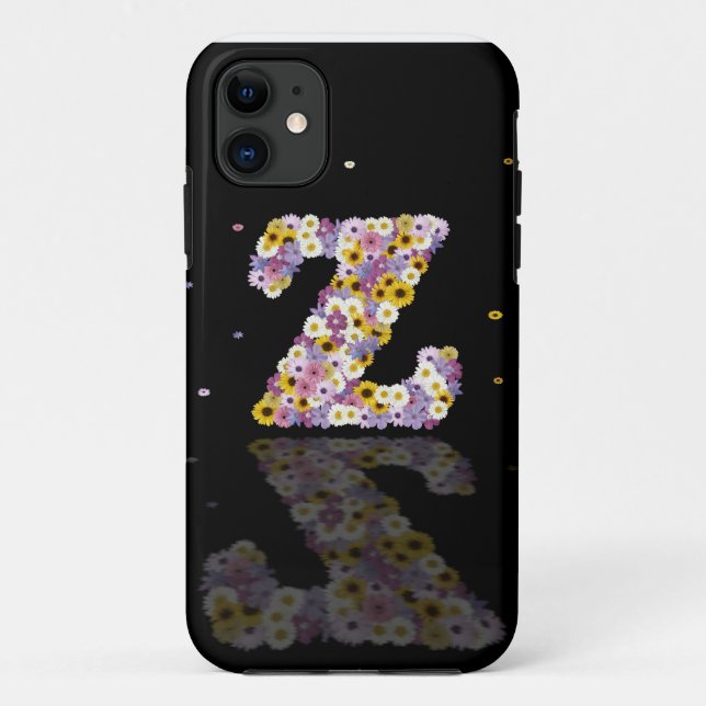 Flower letter z Case-Mate iPhone case (Back)