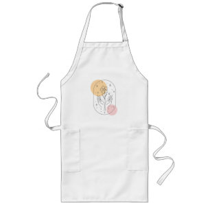 Flower Long Apron