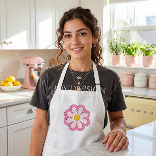 Flower Long Apron