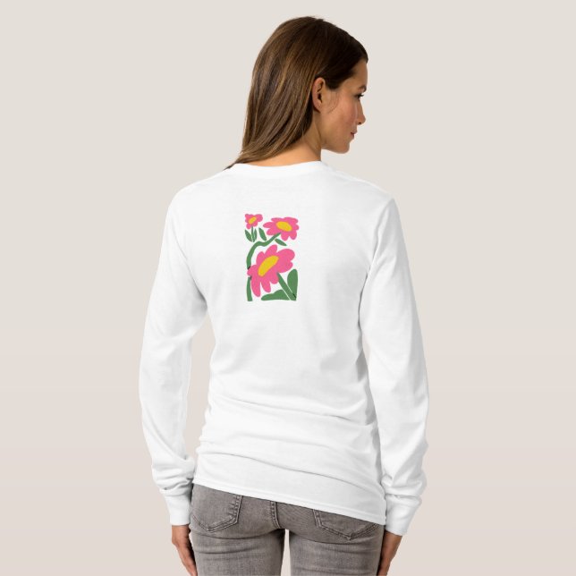 Flower Love T-Shirt (Back Full)