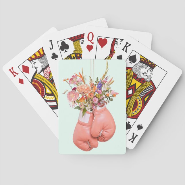 Flower Lover | Flower Power Playing Cards (Back)