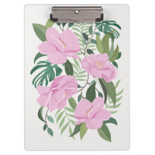 Flower Lover Secret Flower Garden Clipboard