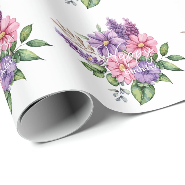 Flower lover's wrapping paper (Roll Corner)
