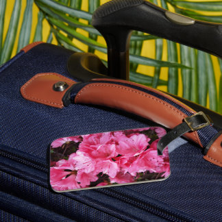 Flower Luggage Tag