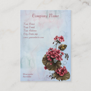 Flower Magic 2012 Pocket Calendar Business Card