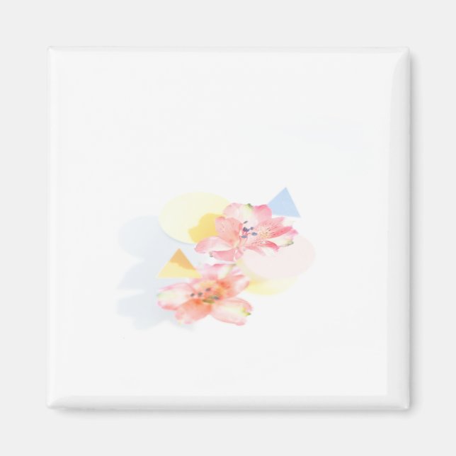 flower  magnet (Front)