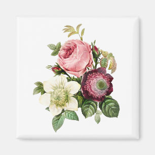 Flower magnet