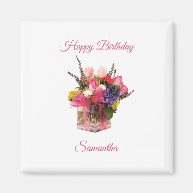 Flower Magnet  (Front)