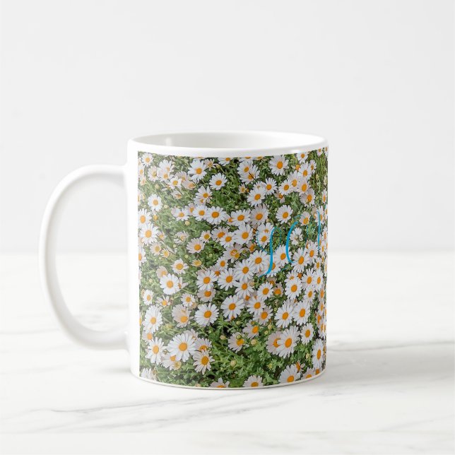 flower magu Floral Mug (Left)