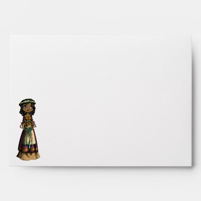 Flower Maiden Envelope (Front)