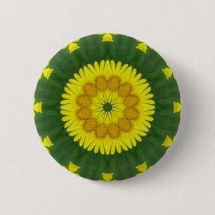 Flower Mandala 05 6 Cm Round Badge