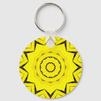 Flower Mandala 08 Key Ring
