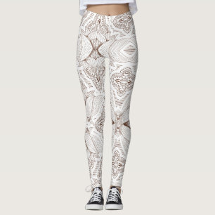 Flower Mandala 1 Leggings