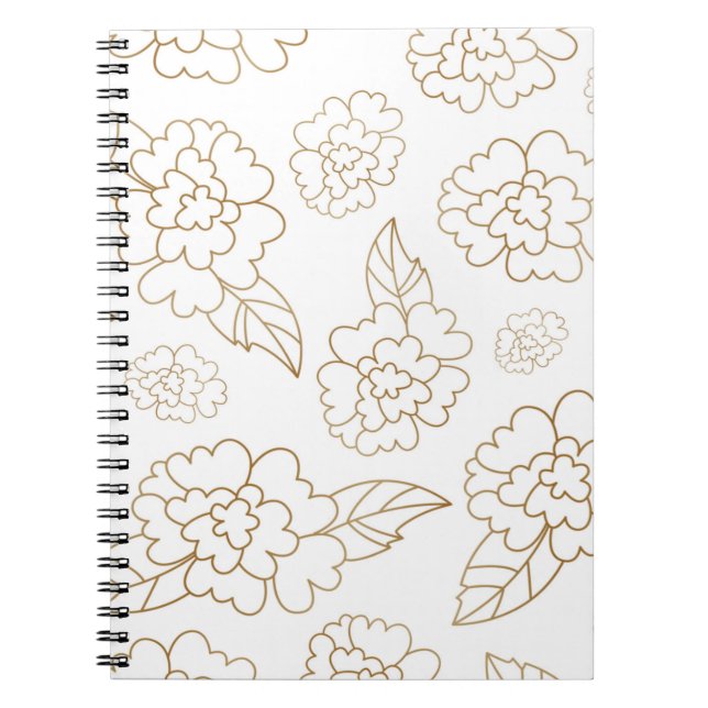 Flower Mandala 2 Notebook (Front)