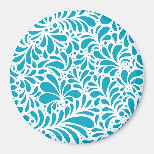 Flower Mandala 5 Magnet (Front)