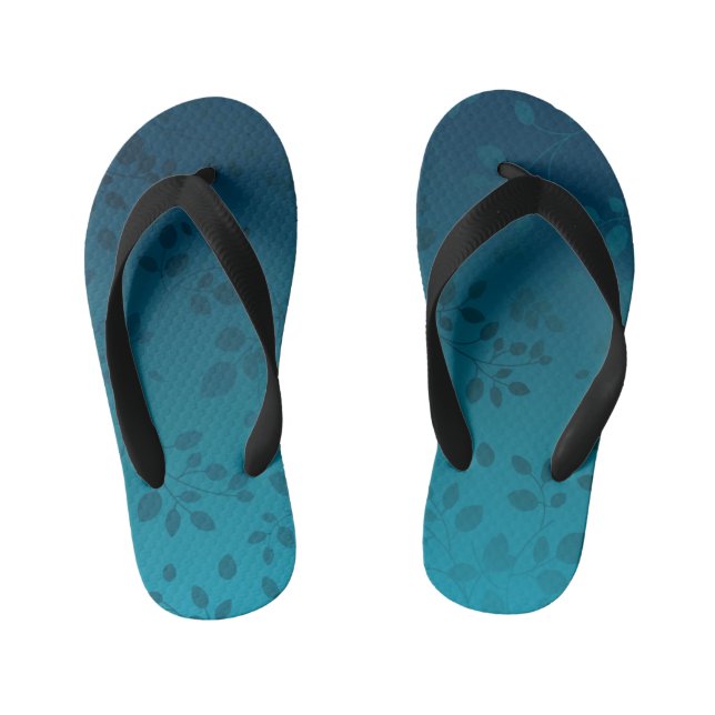 Flower Mandala 6 Kid's Thongs (Footbed)