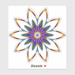 Flower Mandala, delicate and decorative,