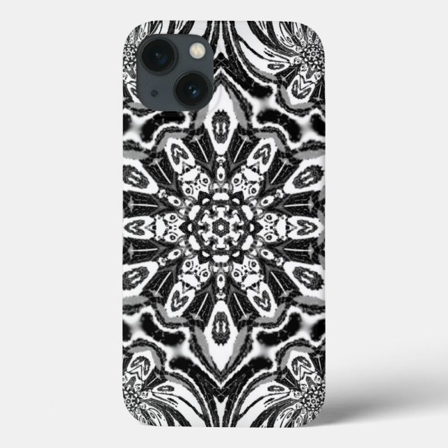 flower mandala design Case-Mate iPhone case (Back)