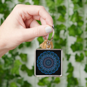 Flower Mandala Keychain