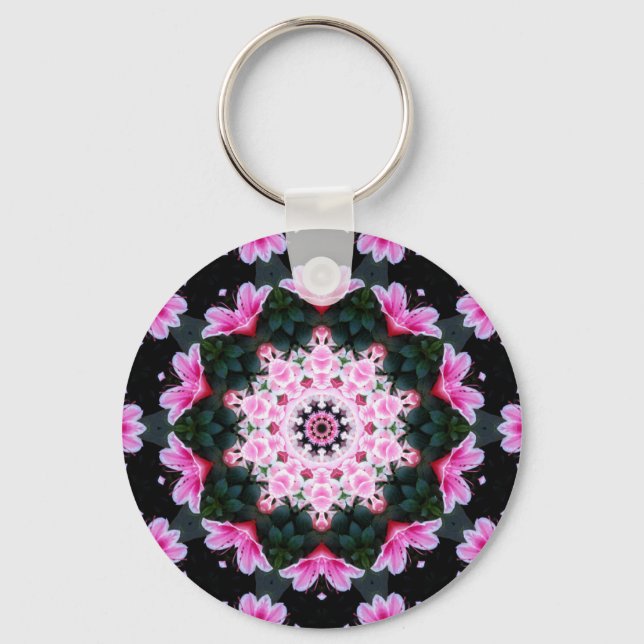 Flower Mandala Keychains (Front)