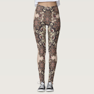 flower mandala leggings