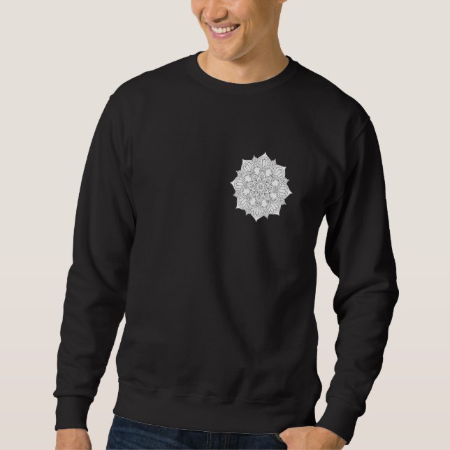 Flower Mandala Sweatshirt (Front)