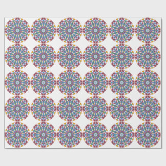Flower Mandala Wrapping Paper
