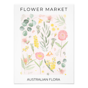Flower Market Australian Flora Photo Print