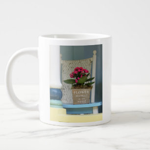 Flower Market Flower Pot - Martha's Vineyard Large Coffee Mug