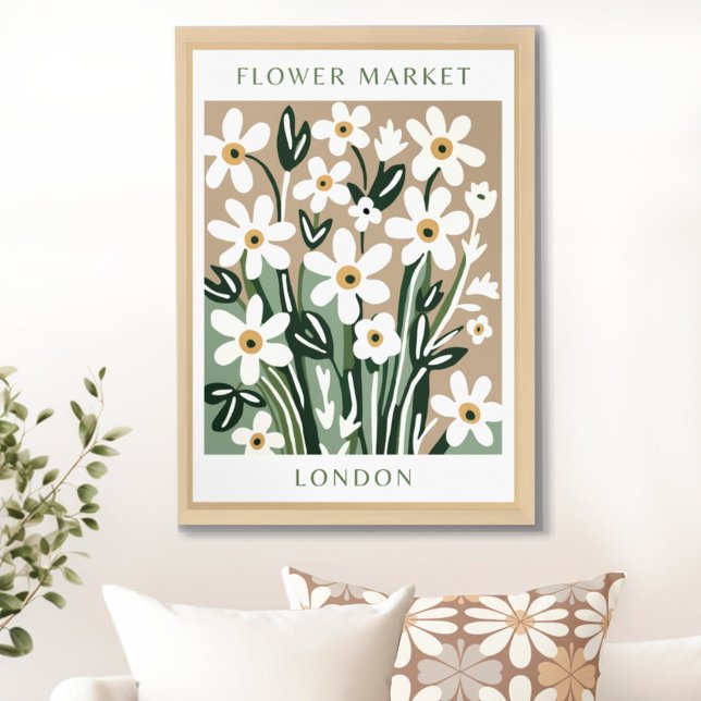 Flower Market Printable Poster (Floral Elegance Redefined: Explore our Exclusive Flower Market Prints & Printables)