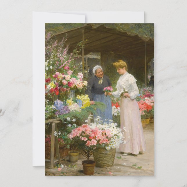 Flower Market | Victor Gabriel Gilbert (Front)