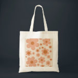 Flower Market Vienna Boho Flowers Beige Floral Tote Bag<br><div class="desc">Flower Market Vienna: abstract floral art – retro flowers print – earth tones / neutral beige.</div>