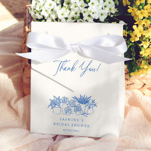 Flower Market Whimsical Bridal Shower Thank You Favour Box