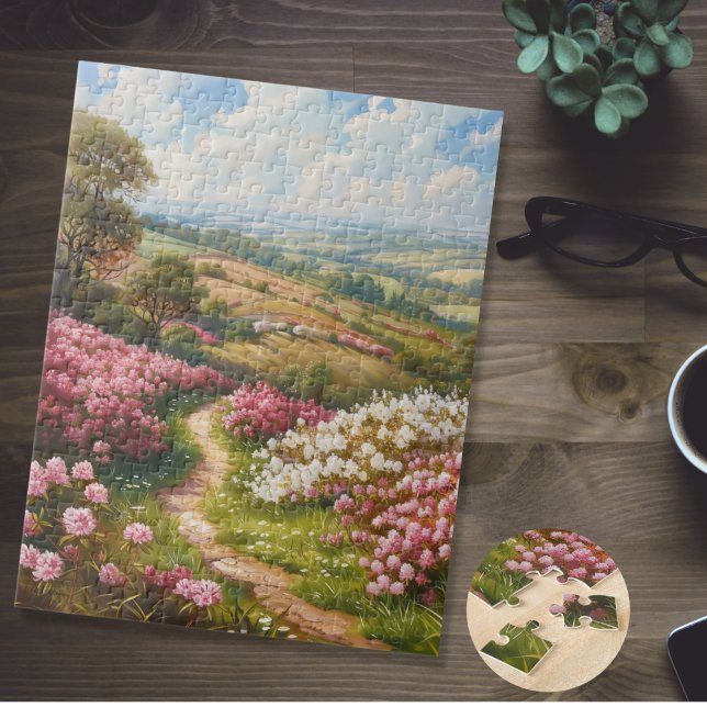 Flower meadow jigsaw puzzle (Creator Uploaded)