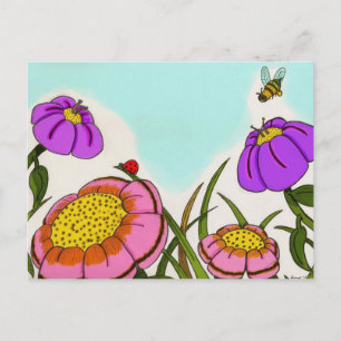 Flower Meadow Postcard