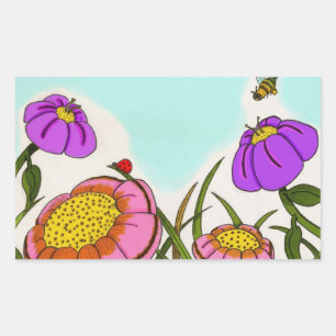 Flower Meadow Stickers