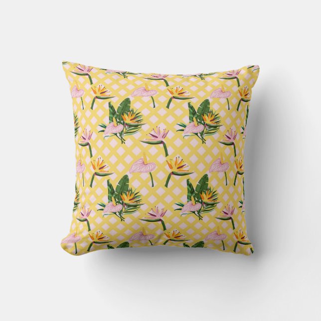Flower Meanings Cushion (Front)