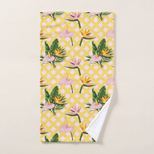 Flower Meanings Hand Towel