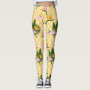 Flower Meanings Leggings