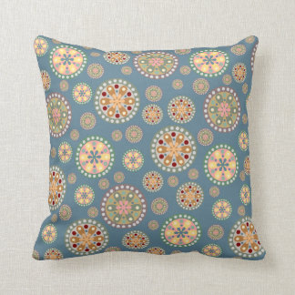 Flower Medallion Pattern Cushion