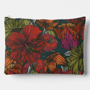 Flower Medley Accessory Pouch