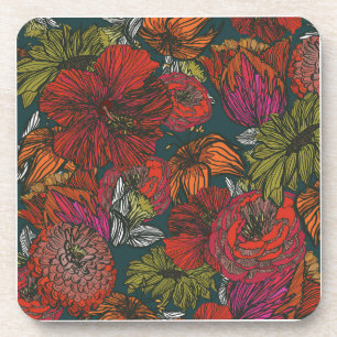 Flower Medley Coaster