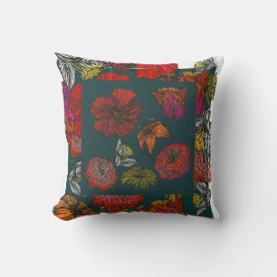 flower medley ii cushion