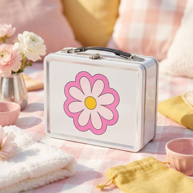 Flower Metal Lunch Box (Creator Uploaded)