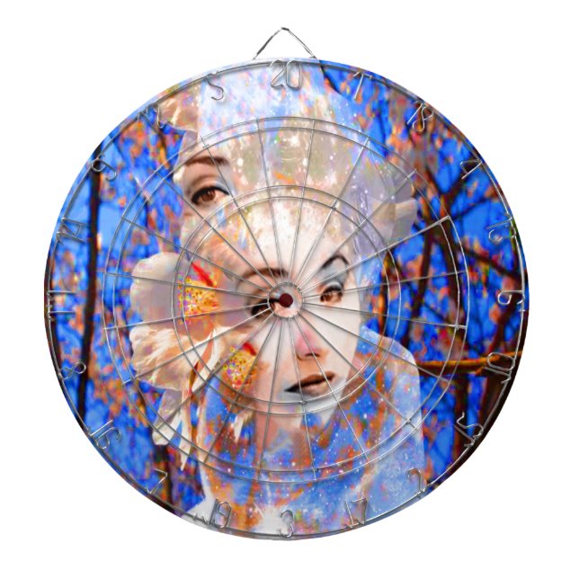 Flower Metamorphosis Dartboard (Front)