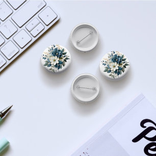 Flower Minimalist Classic Most Attractive 7.5 Cm Round Badge