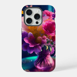 Flower Mix Vase 1 iPhone 15 Pro Case
