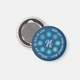 FLOWER MODERN GIFT FROM MOM DAD SISTER SON BOSS CO MAGNET